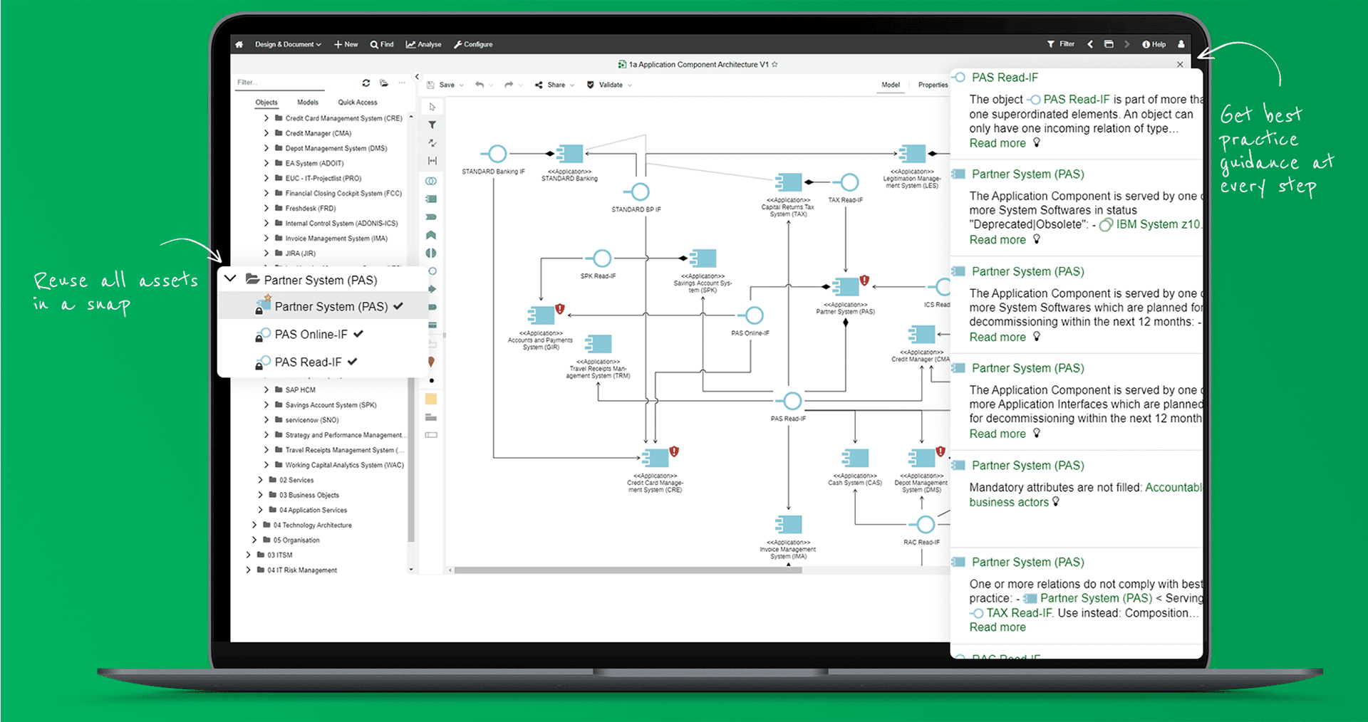 screenshot of ADOIT EA Suite